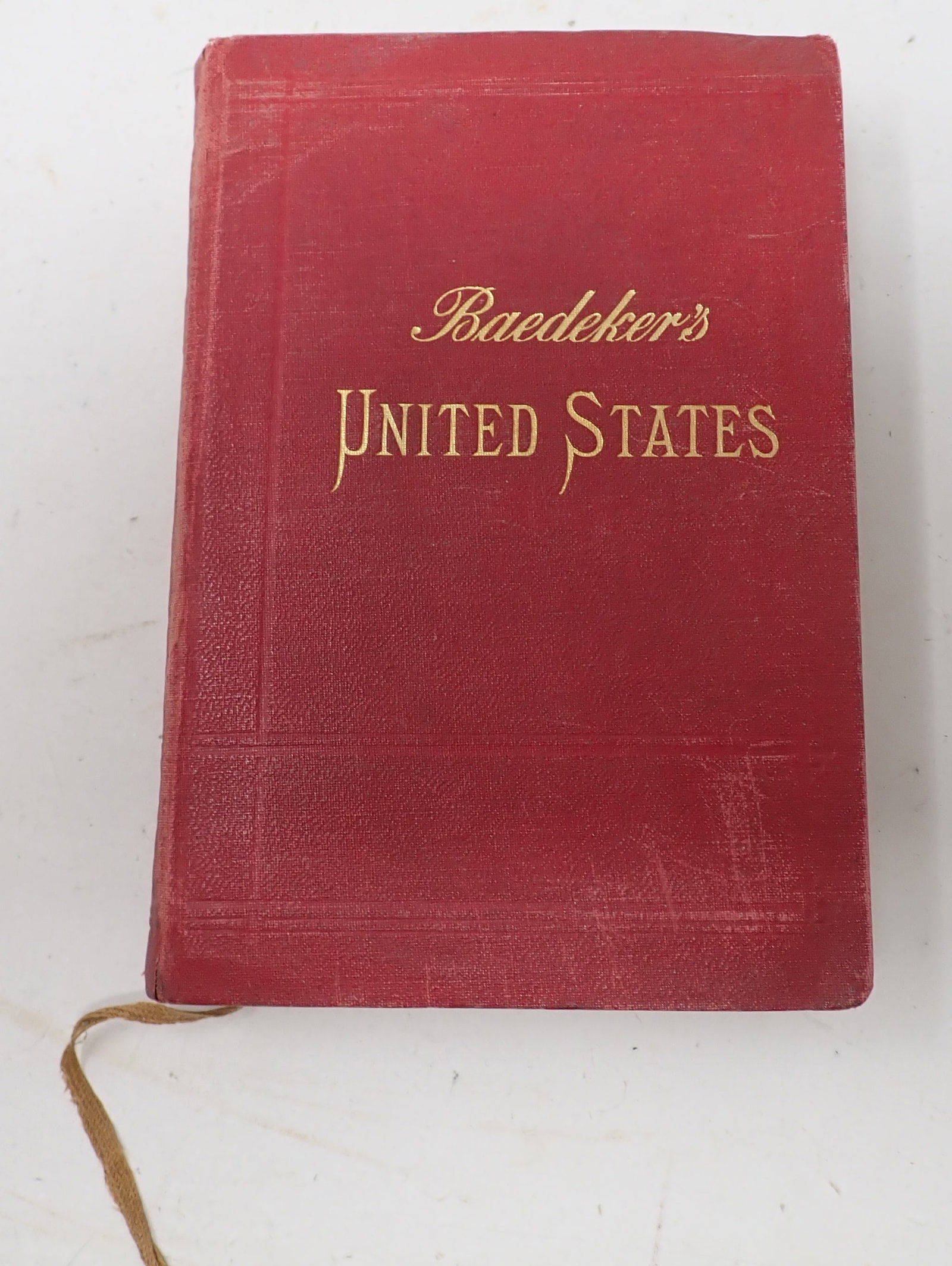 1909 Baedeker's United States Handbook: Book