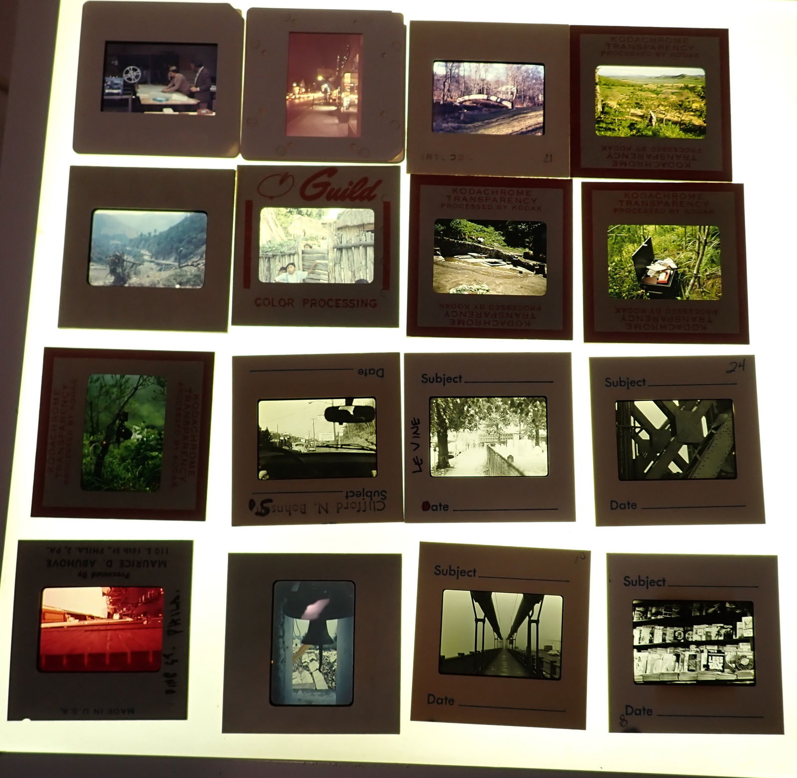 New York Bridge Korea San Jose & Misc Photo Slides (1 of 12)