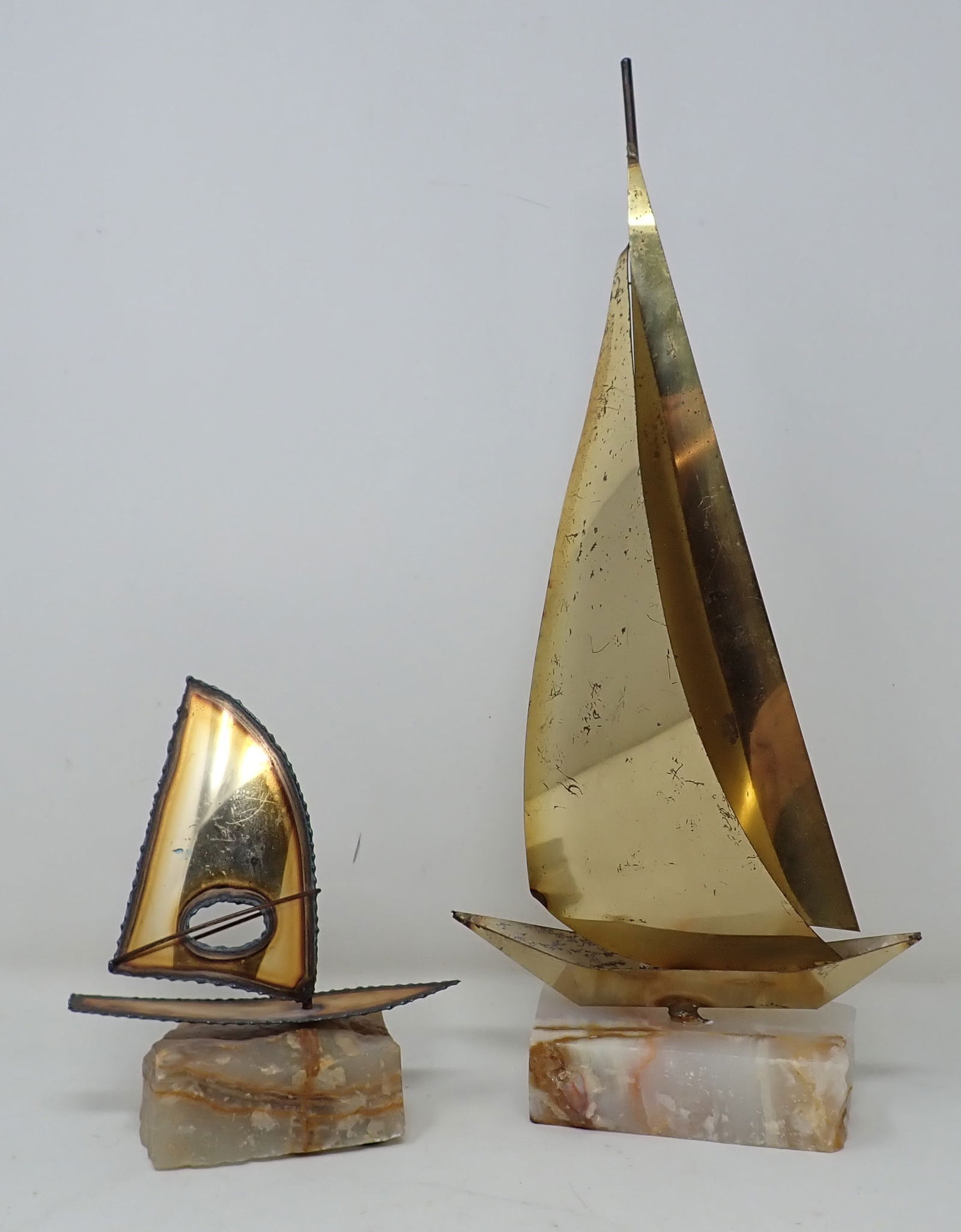Sailboats w/ Brass Finish (1 of 2)