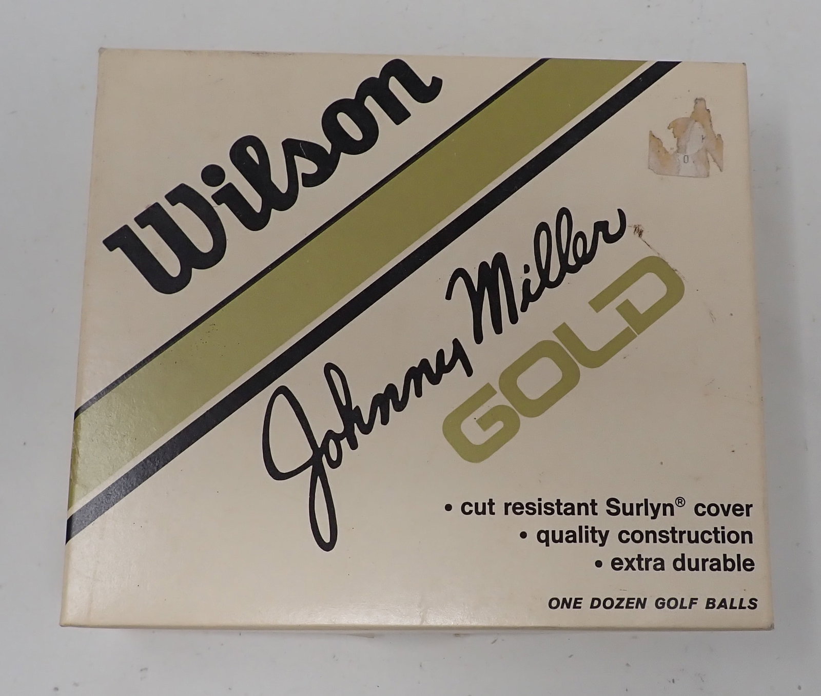 Wilson Johhny Miller Gold Golf Balls: Getting all pictured.
