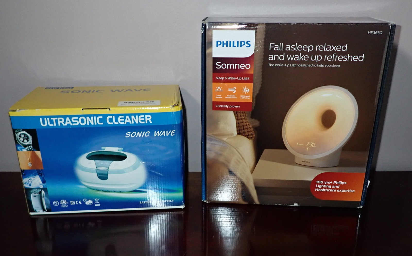Philips Somneo & Ultrasonic Jewelry Cleaner: Both new in boxes