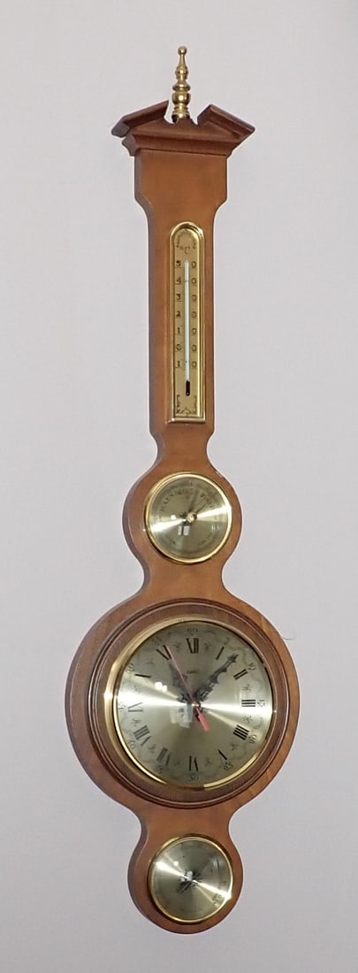 Barometer: Approx 8 3/4" x 32 1/2". No shipping