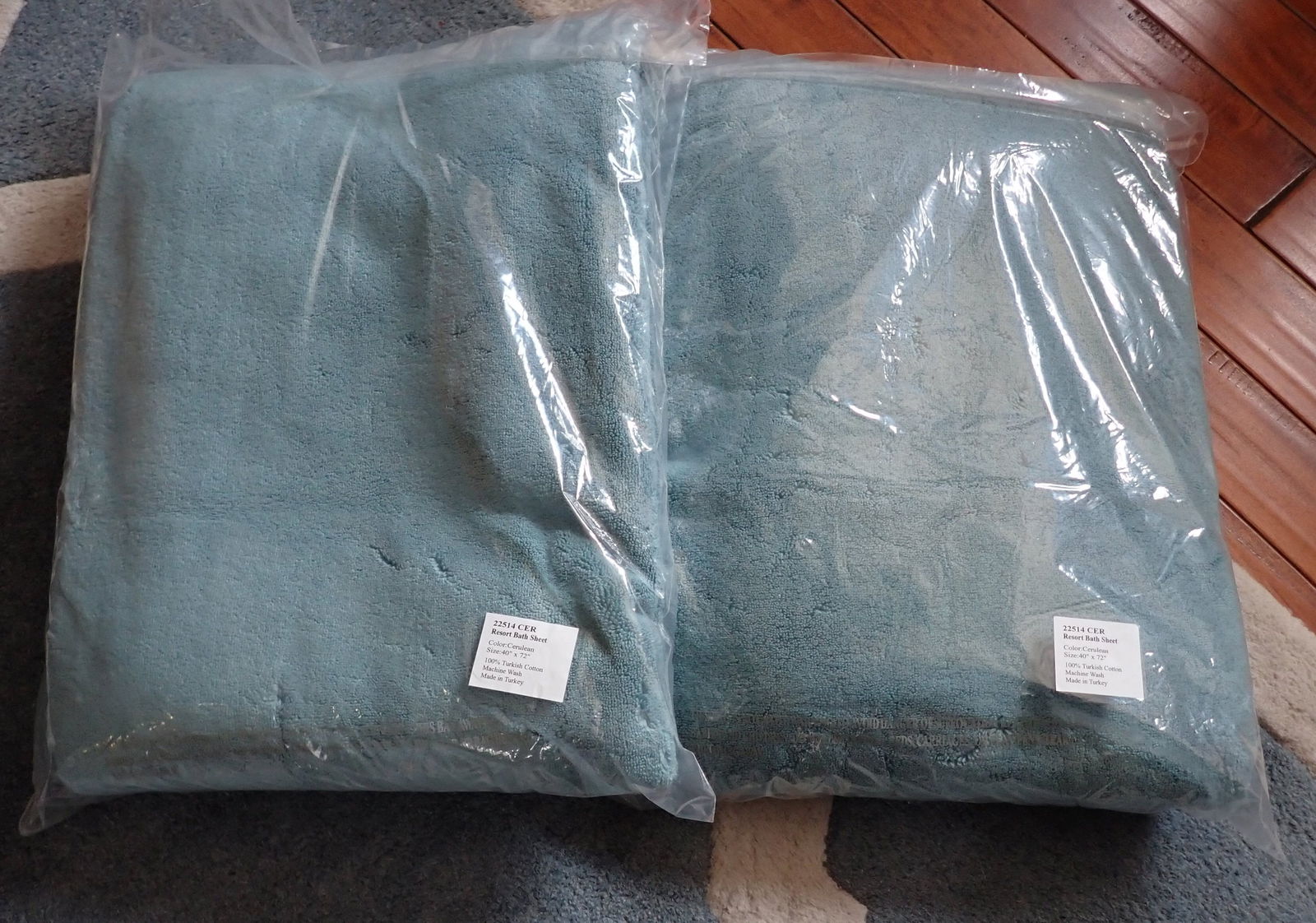 Turkish Cotton Resort Bath Sheets (1 of 2)