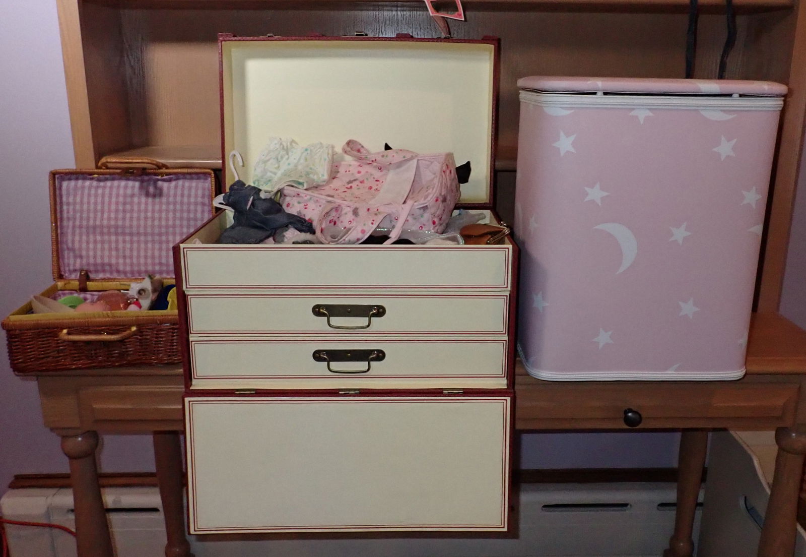 Doll Hamper Chest Clothes incl Corolle (1 of 8)