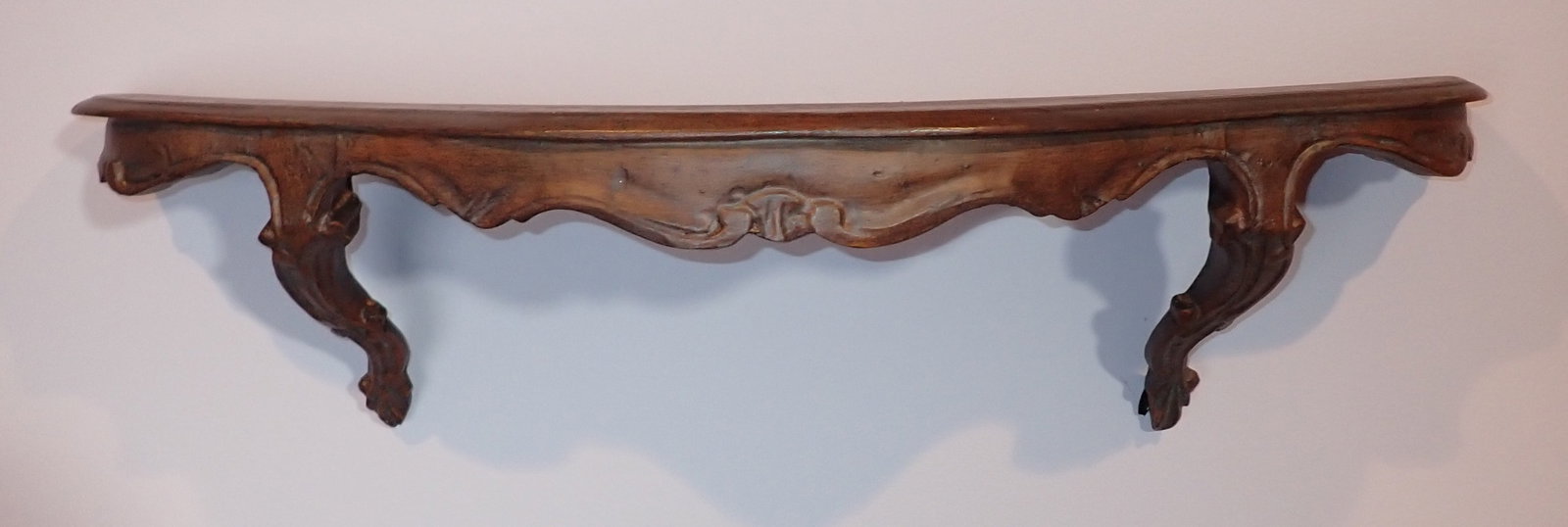 Decorator Shelf: Approx 8 1/2" x 29 1/2 x 7" tall. No shipping
