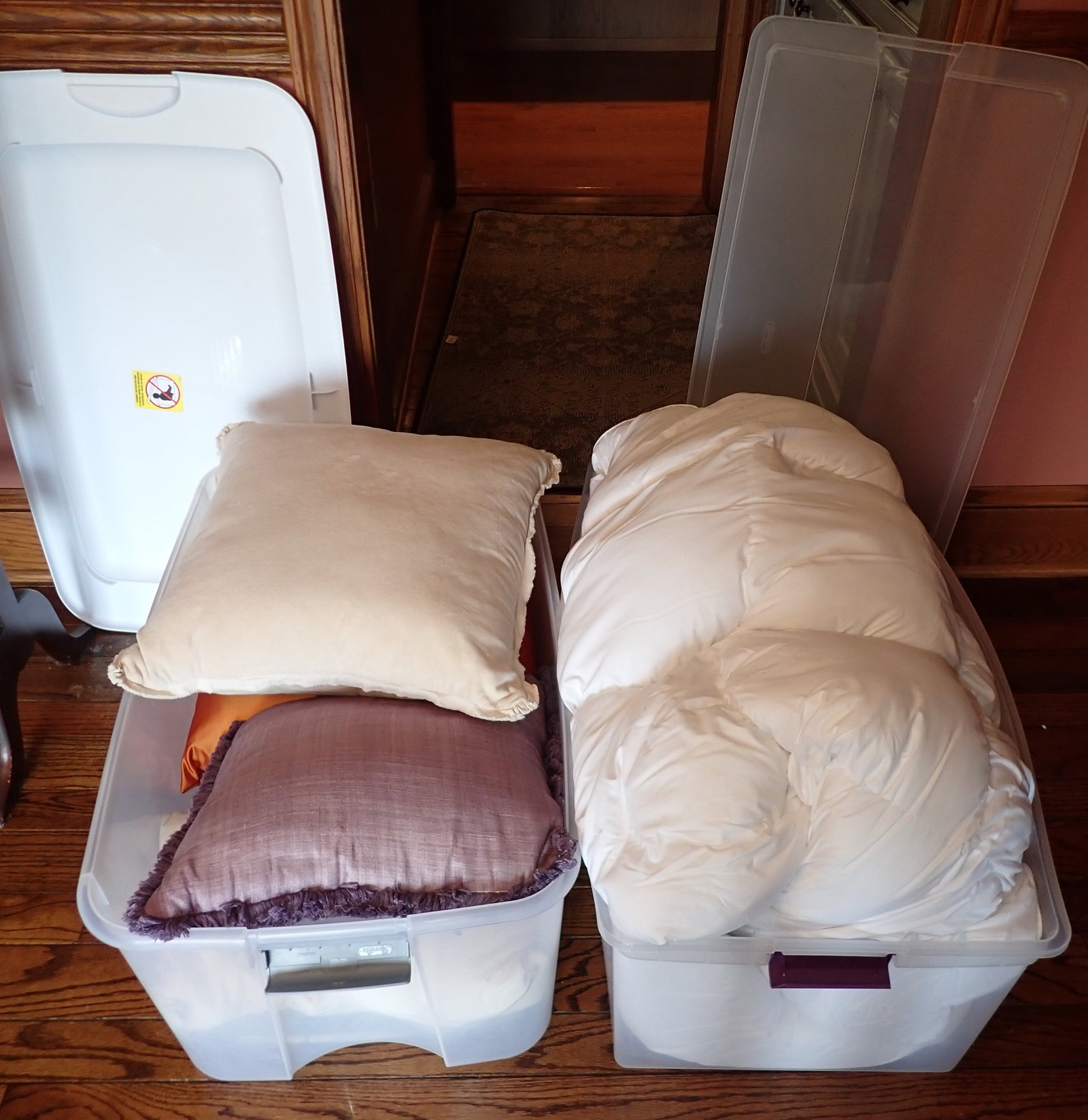 Totes with Pillows & Mattress Topper: No shipping