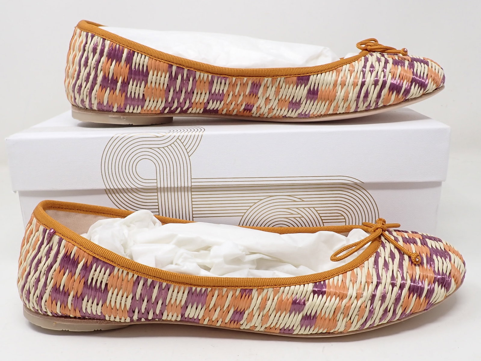Belle Sigerson Morrison Woven Grosgrain Ladies Shoes: Size 10