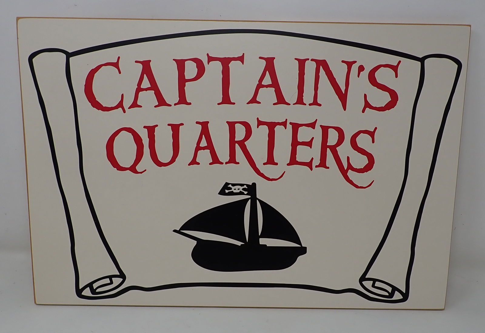 Captains Quarters Pirate Ship Sign (1 of 2)