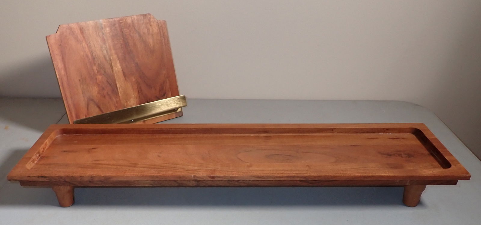 Hearth & Hand Cookbook Stand & Footed Tray (1 of 3)