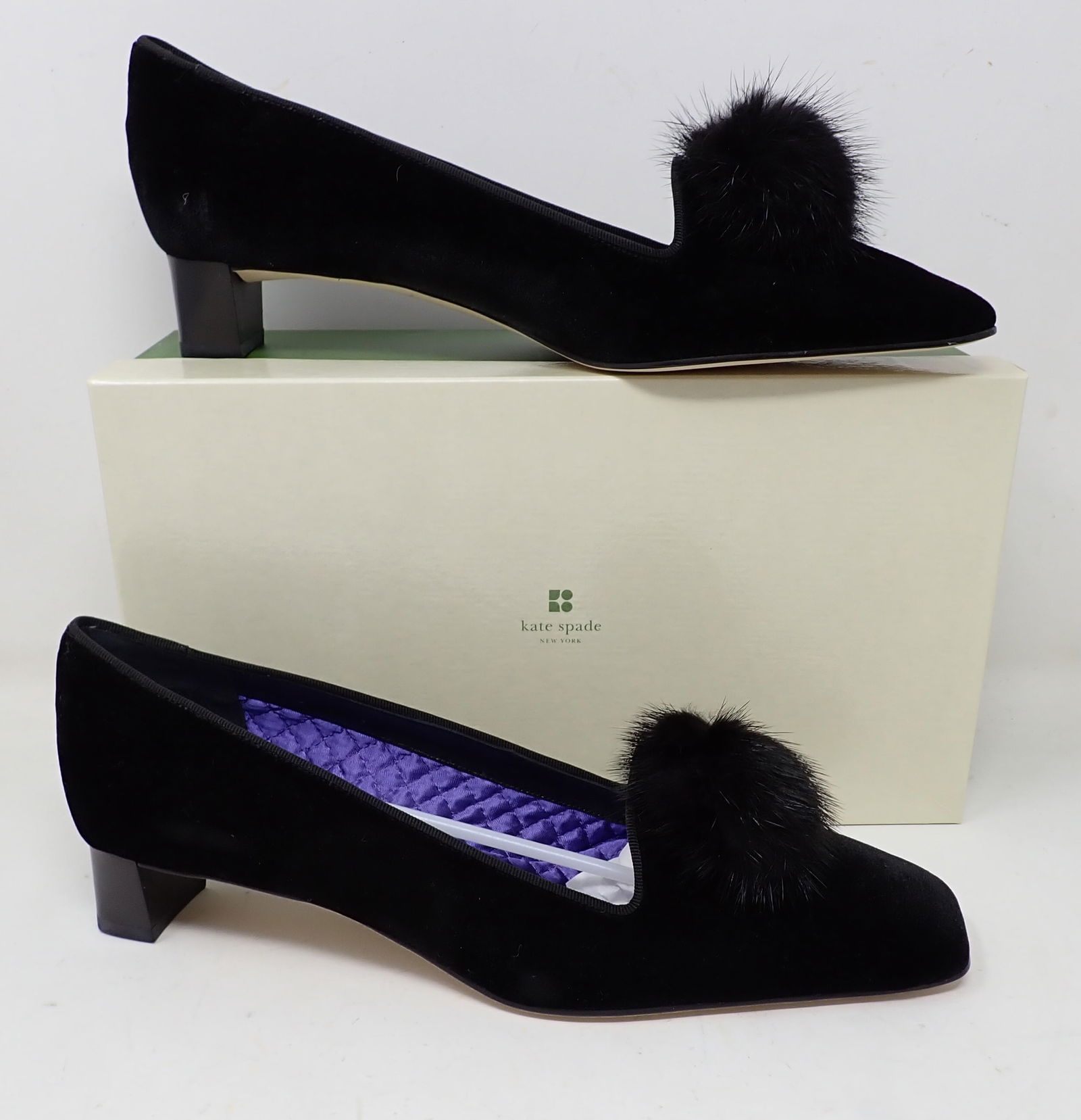 Kate Spade Black / Velvet Tryst Shoes (1 of 2)