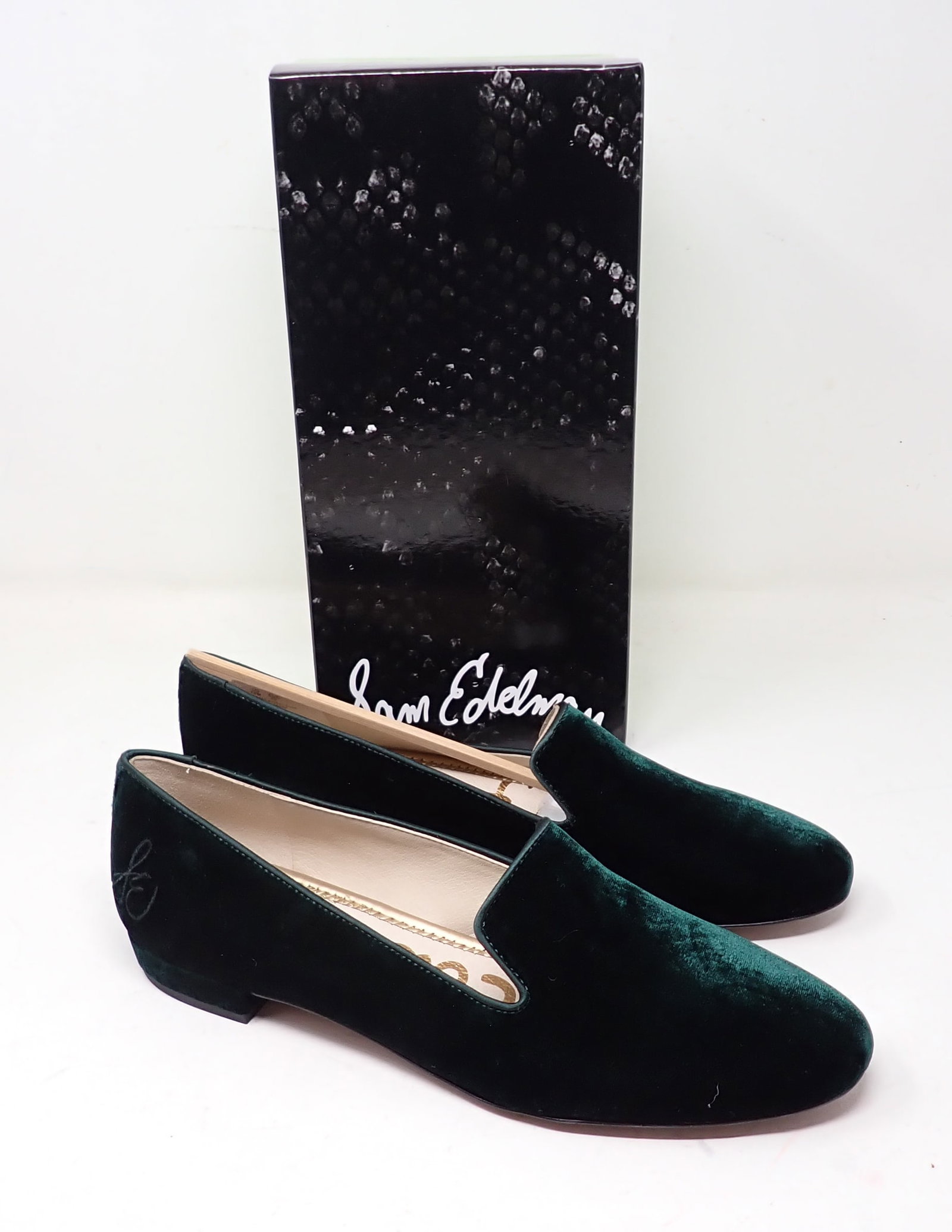 Sam Edelman Green Velvet Jordy Shoes: Size 10 M