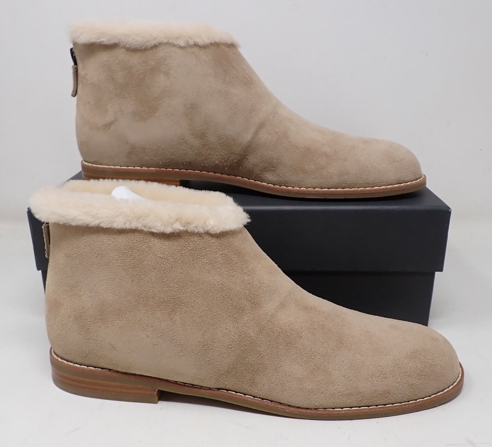Eileen Fisher Sport Suede Biscuit: Size 10m