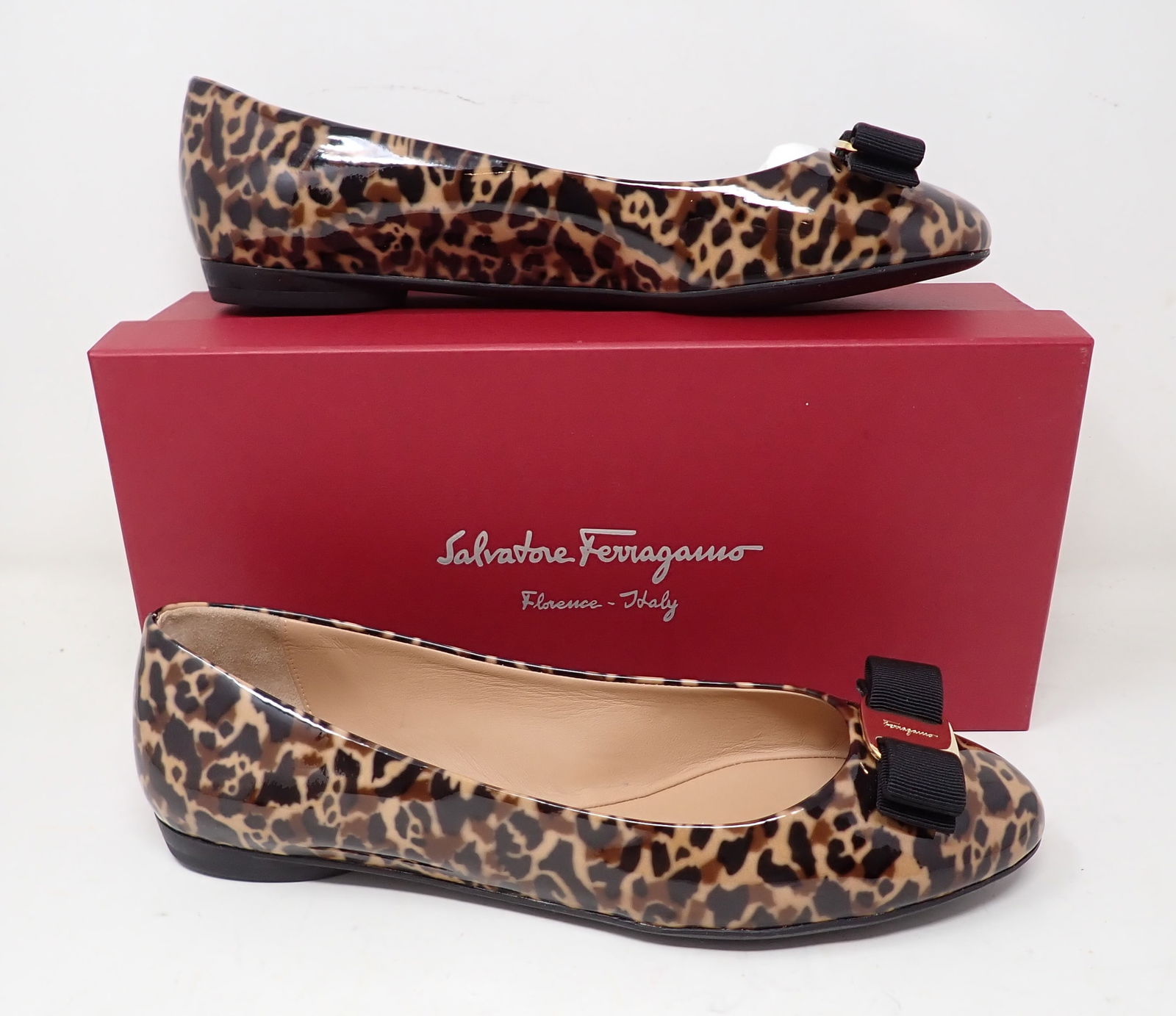 Salvatore Ferragamo Leopard Print Shoes (1 of 2)