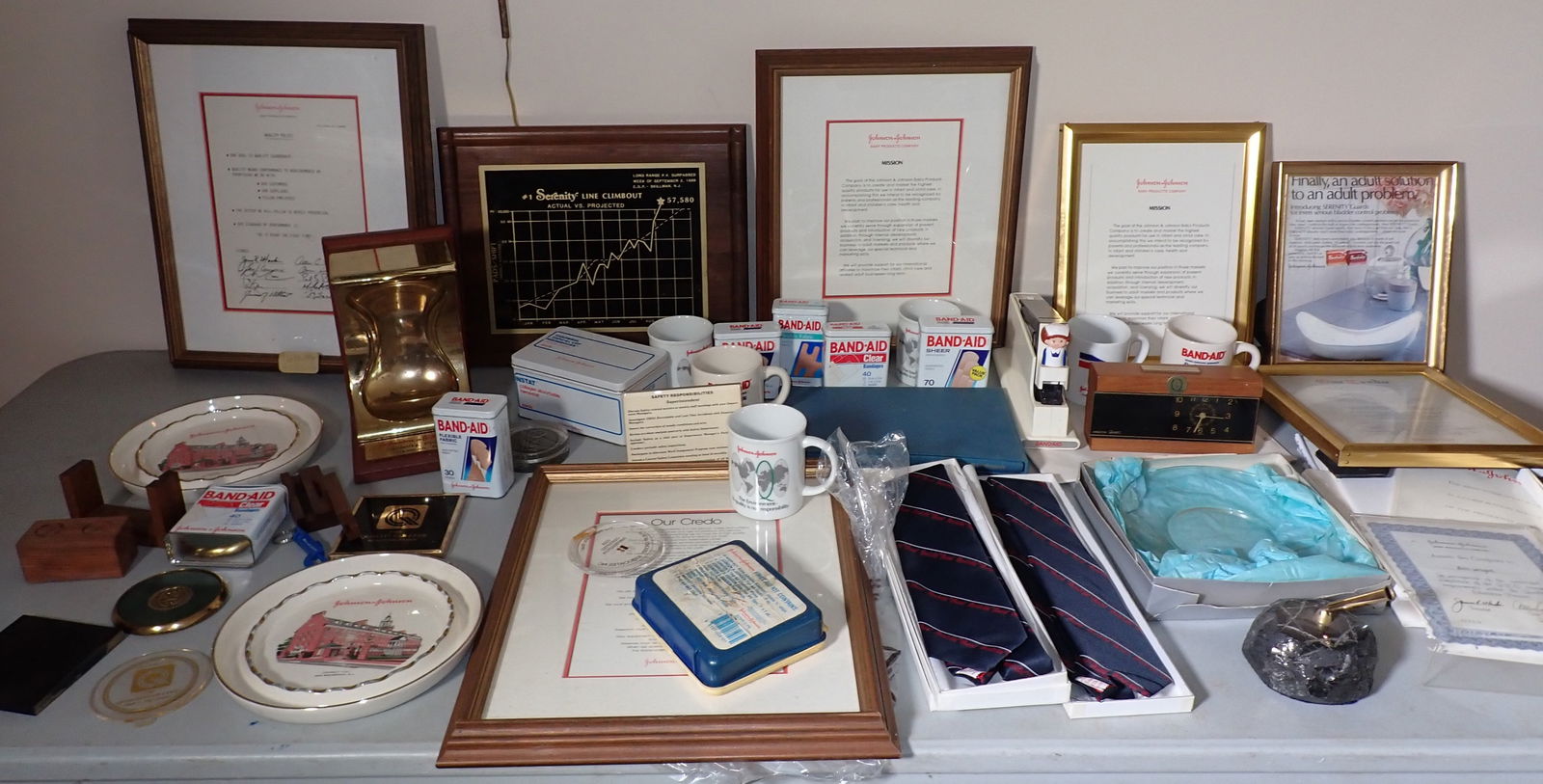 Johnson & Johnson and Misc Table Contents (1 of 12)