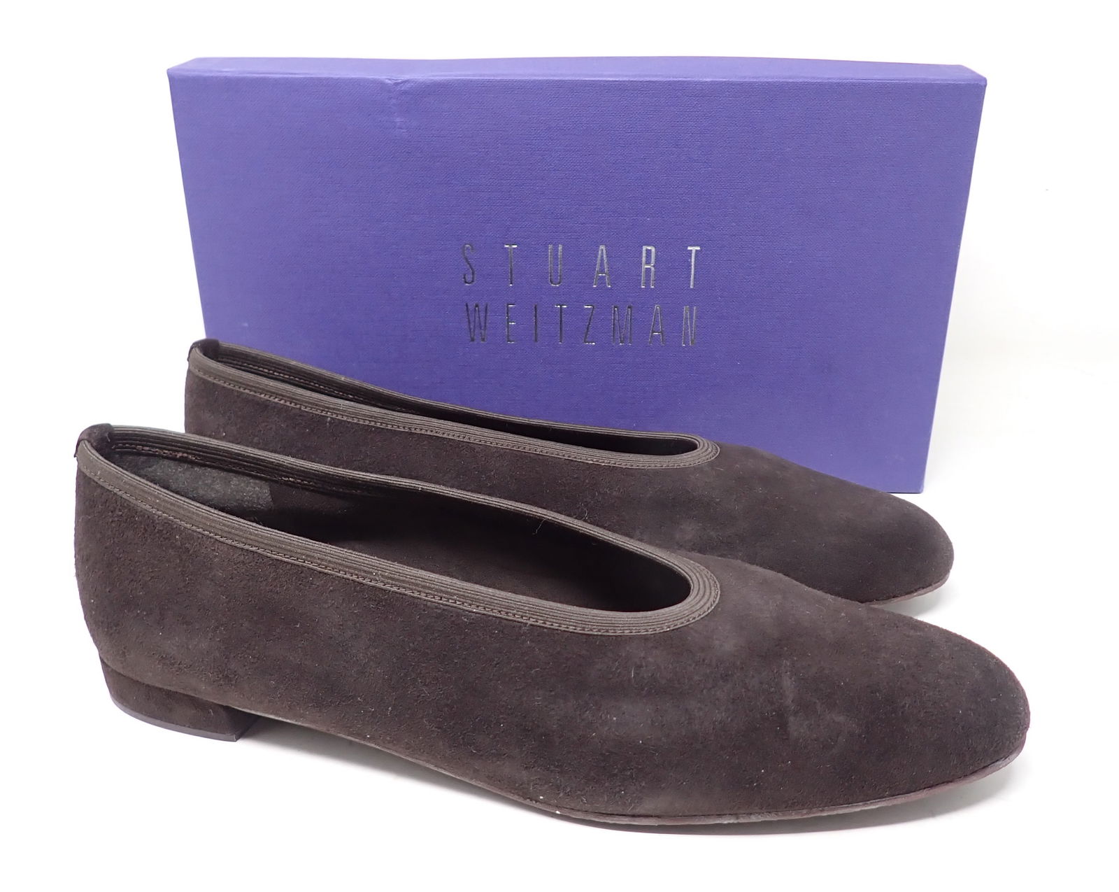 Stuart Weitzman Marlow Cola Suede: Size 9 1/2 W
