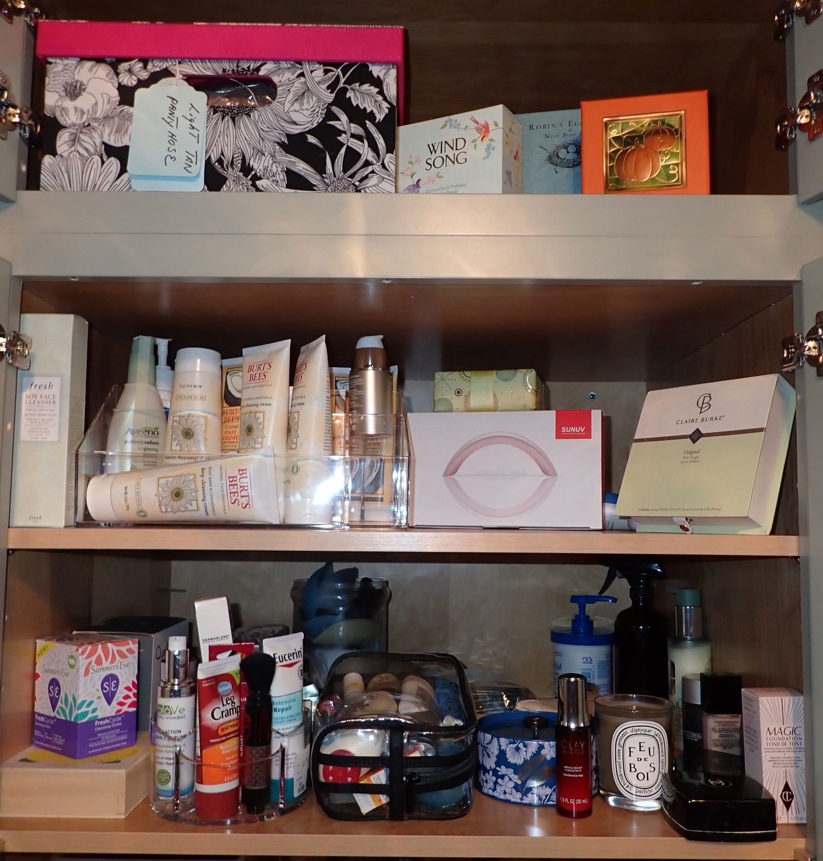 Cosmetics & Misc Cabinet Contents (1 of 8)