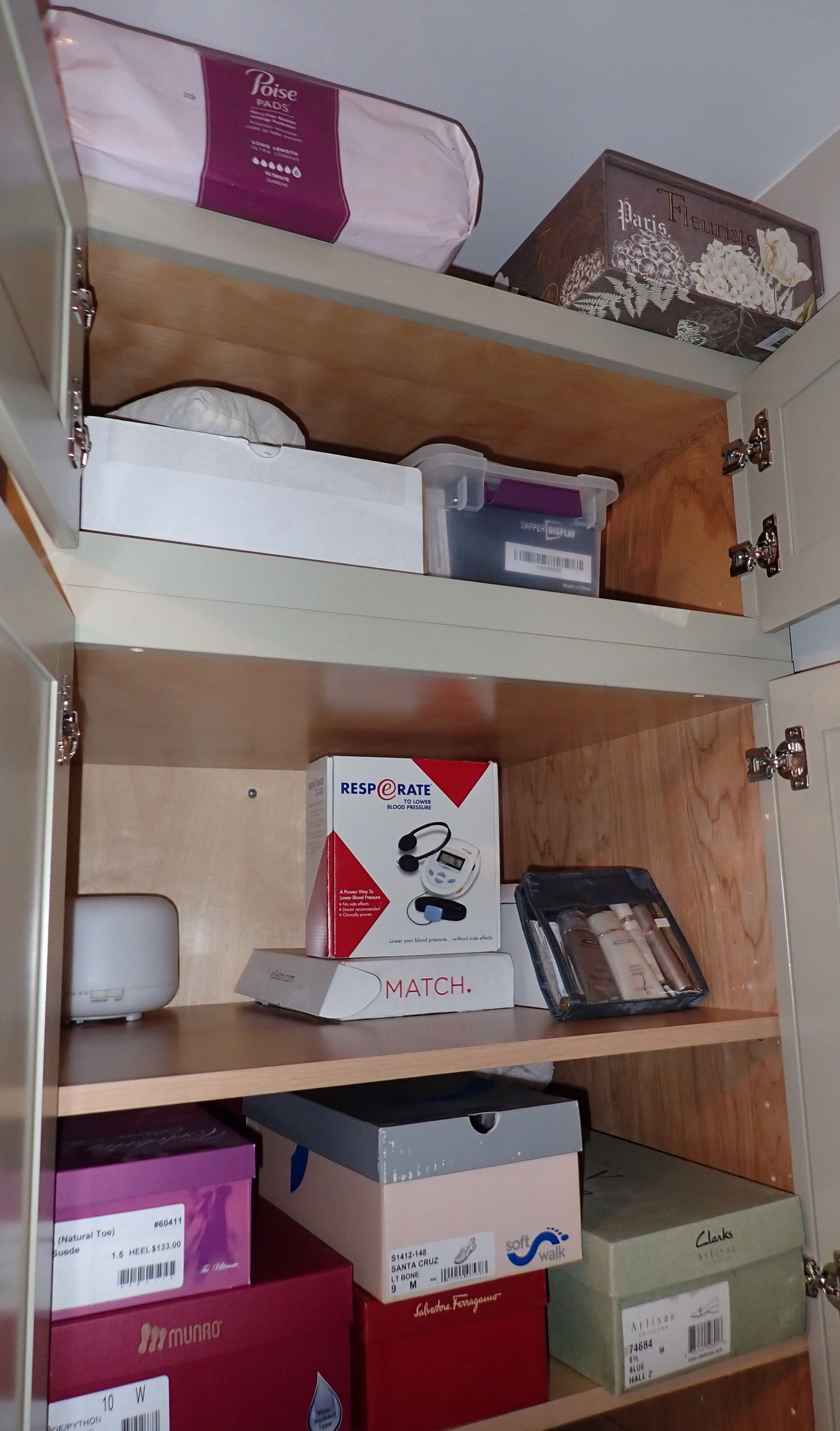 Shoes & Misc Cabinet Contents (1 of 6)