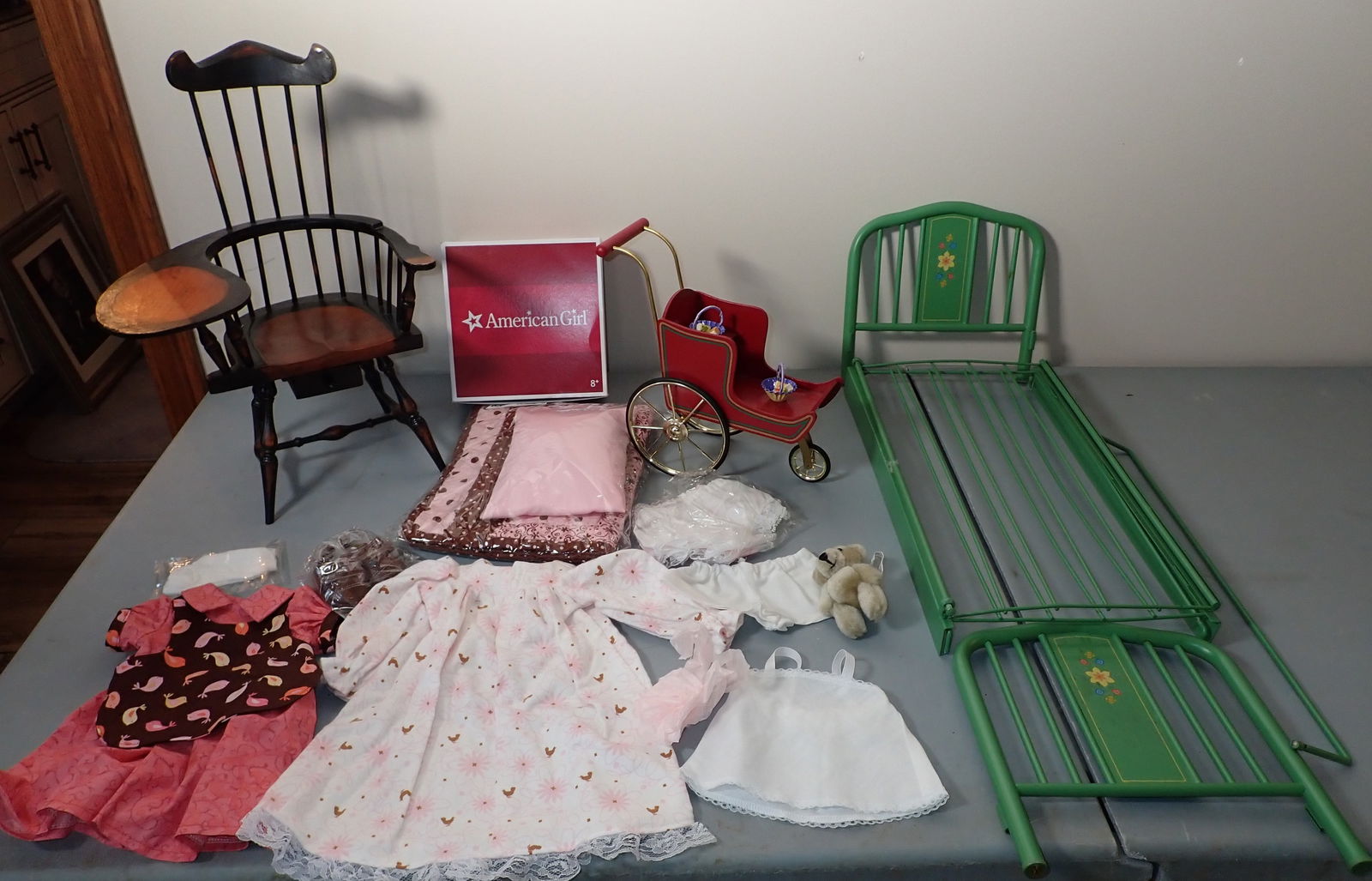 Doll Chair Stroller & Misc Items incl American Girl (1 of 3)