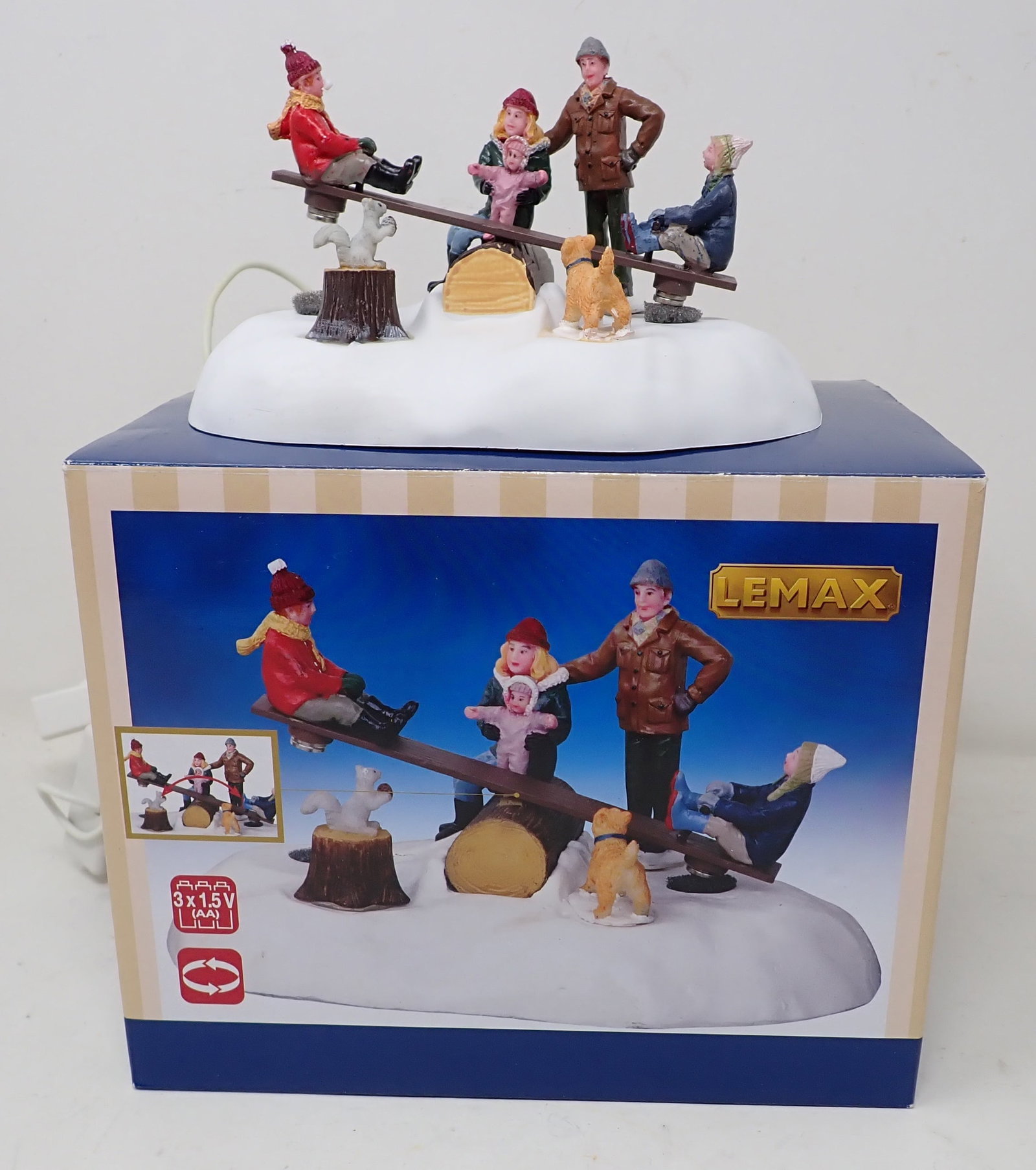 Lemax Animated Seesaw: with original box