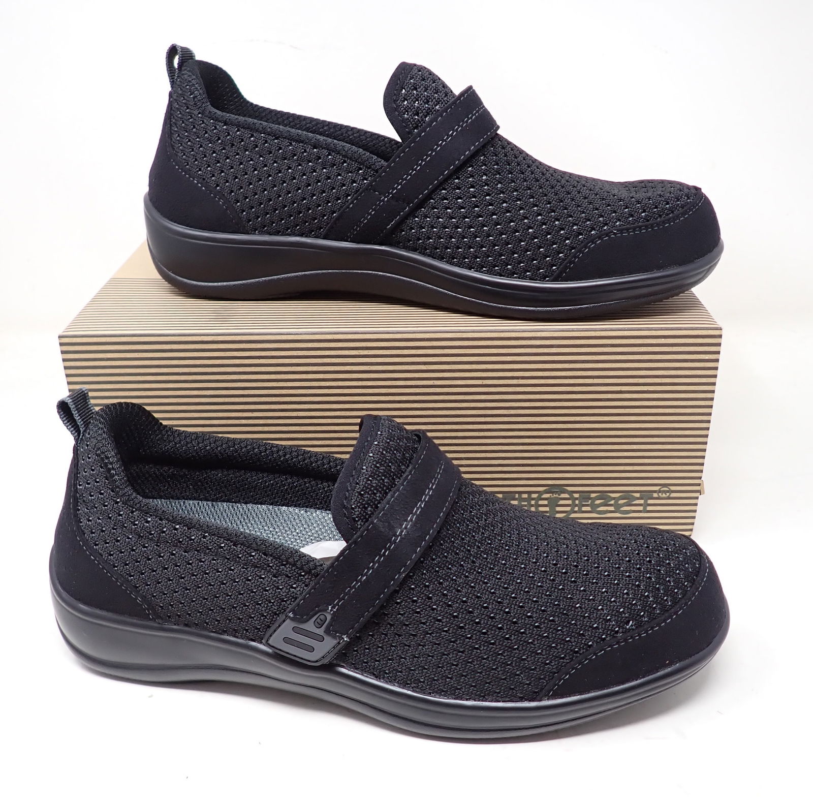 Orthofeet Quincy Womens Slip On Shoes: Size 9 1/2 Medium