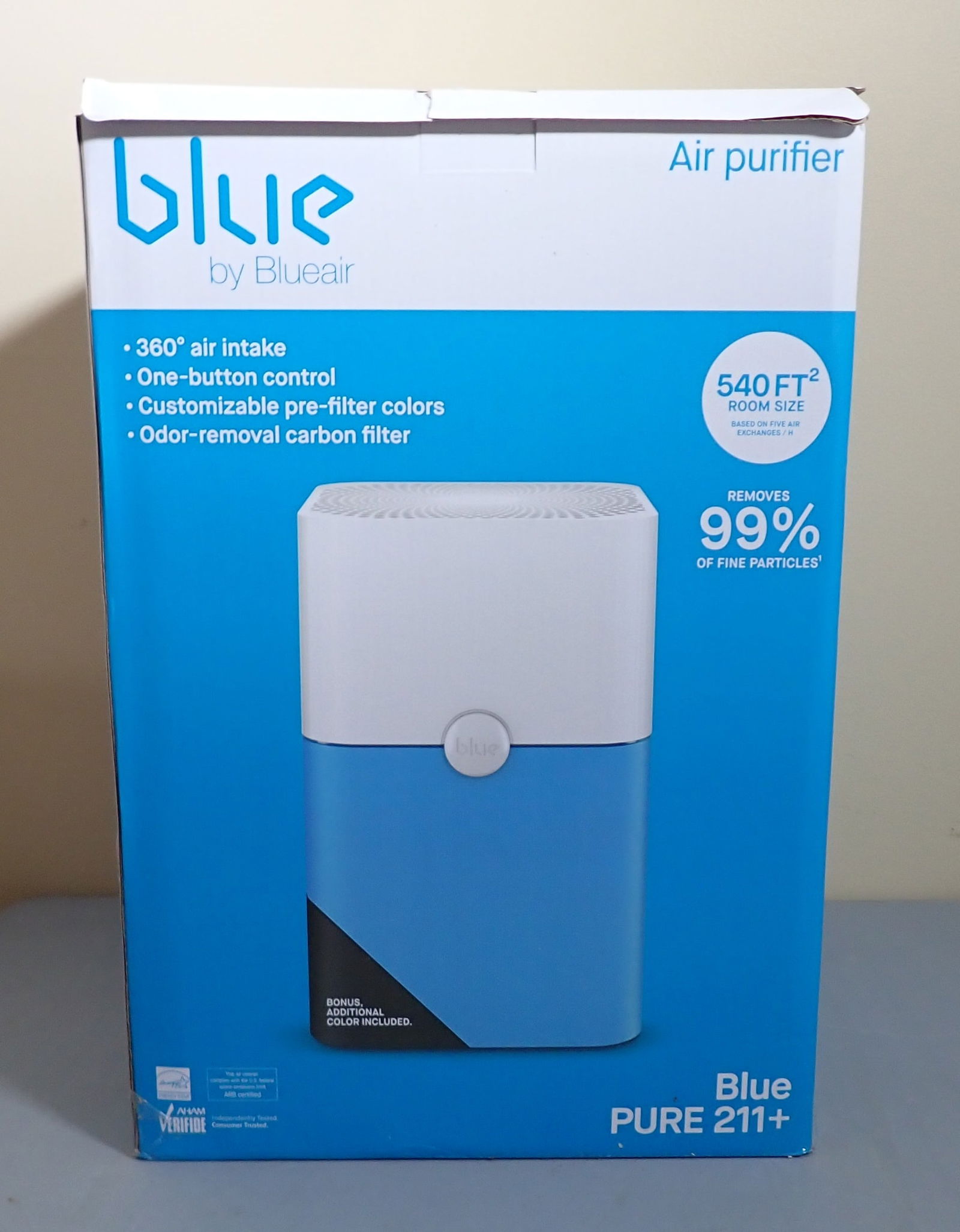 Blue Blueair Air Purifier (1 of 2)