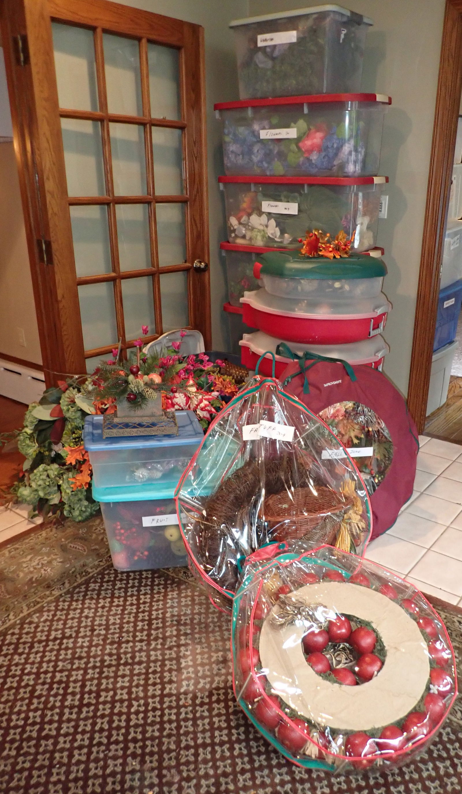 Artificial Flowers Wreaths & Misc (1 of 15)