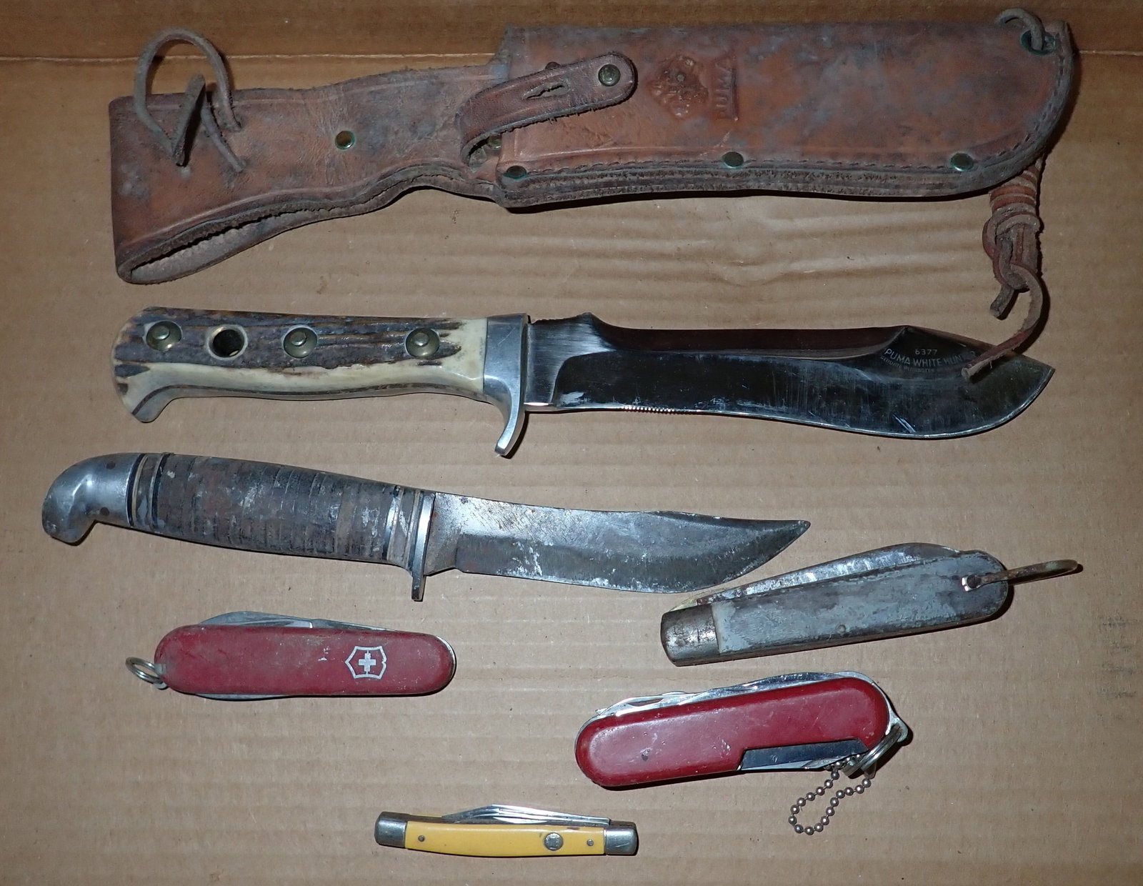 Puma Hunter & Misc Knives (1 of 1)