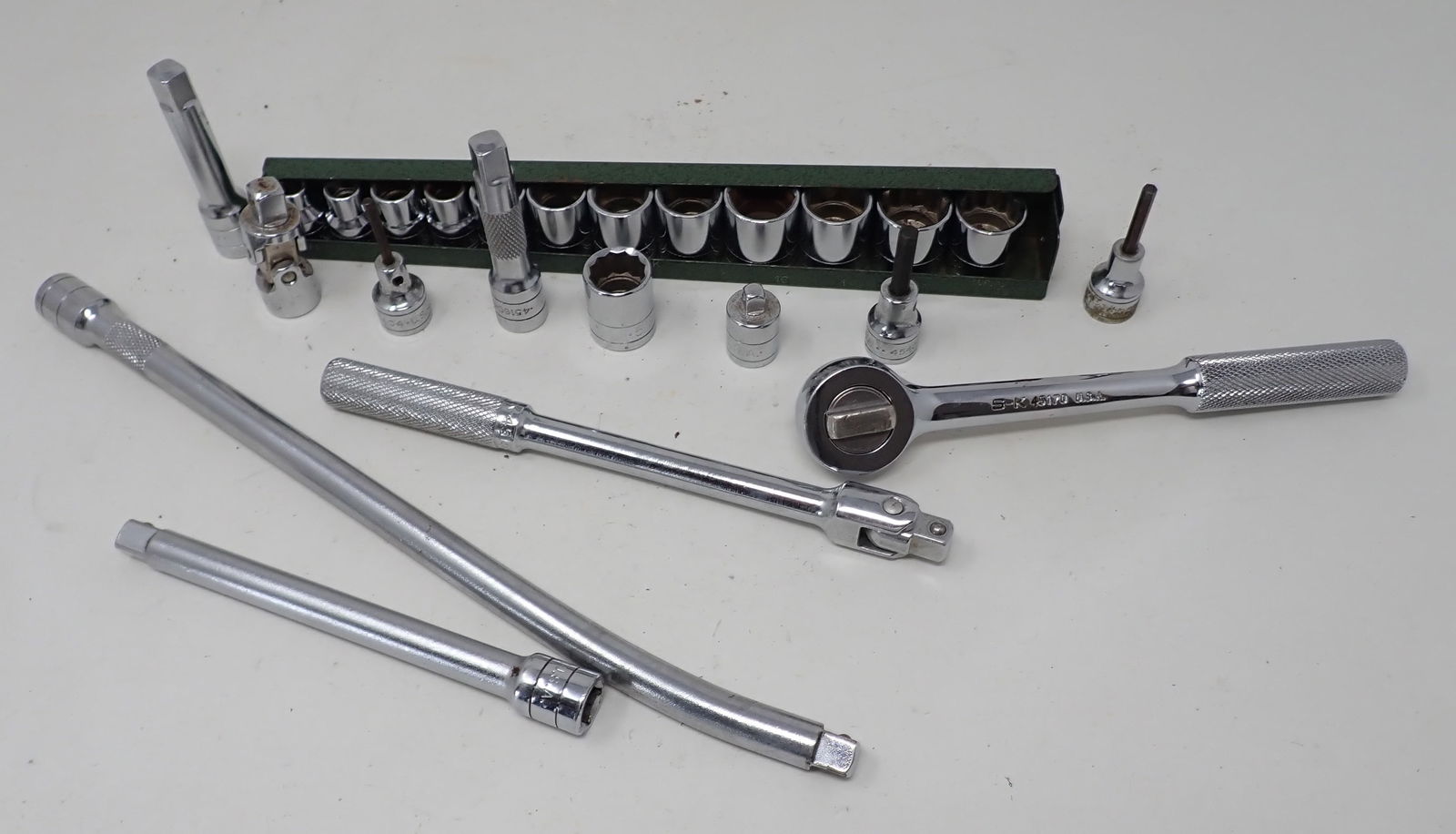 S-K 3/8" Drive Sockets Rachet Extensions (1 of 2)