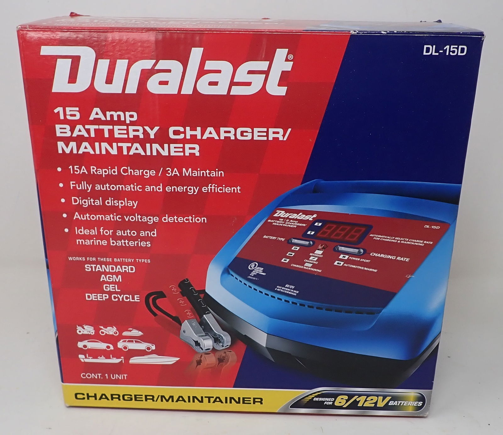 Duralast 15 amp Battery Maintainer / Charger (1 of 2)