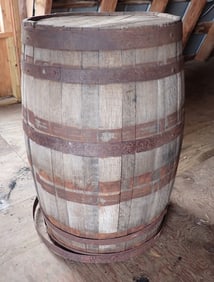 Wooden Whiskey Keg
