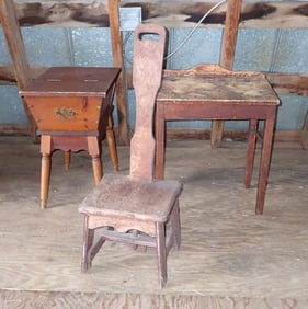 Step Stool Childrens Desk & Stand