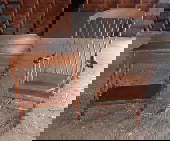 Washstand & Plank Seat Rocker