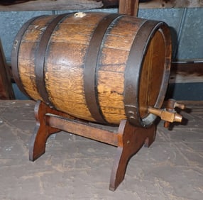 Wooden Whiskey Keg