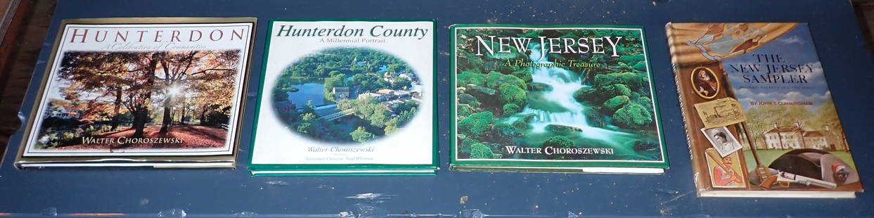 Walter Choroszewski Hunterdon Co New Jersey Books: Also includes John Cunningham New Jersey Sampler Book