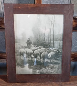 Sheep Herder Print