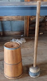 Butter Churn & Masher