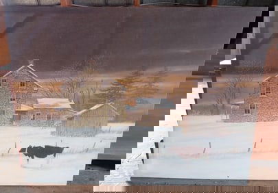 Stonehouse & Cow Wall Art