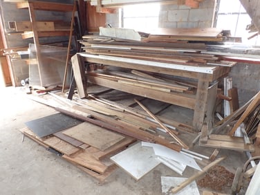 Room Contents of Scrap Lumber & Misc