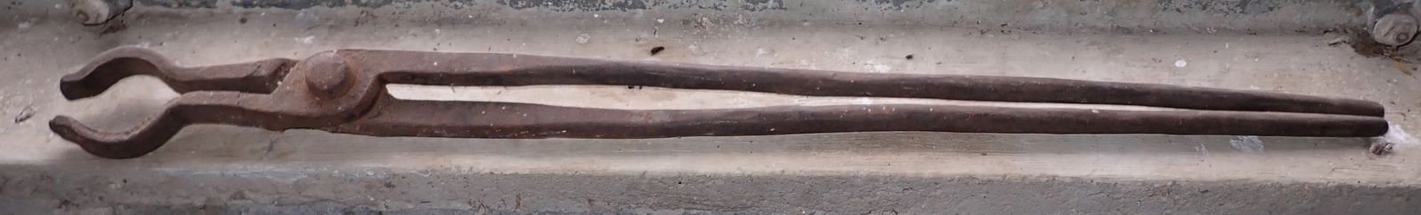 Blacksmith Tongs: Approx 24" long