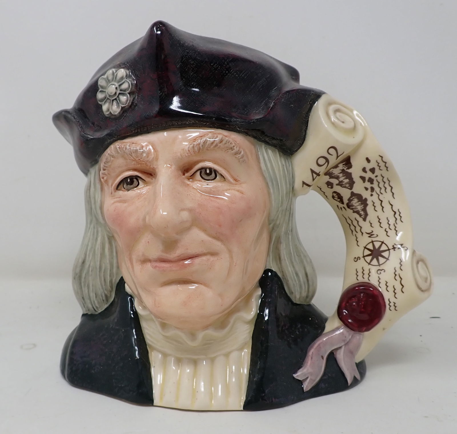 1991 Royal Doulton Christopher Columbus Toby Mug (1 of 2)