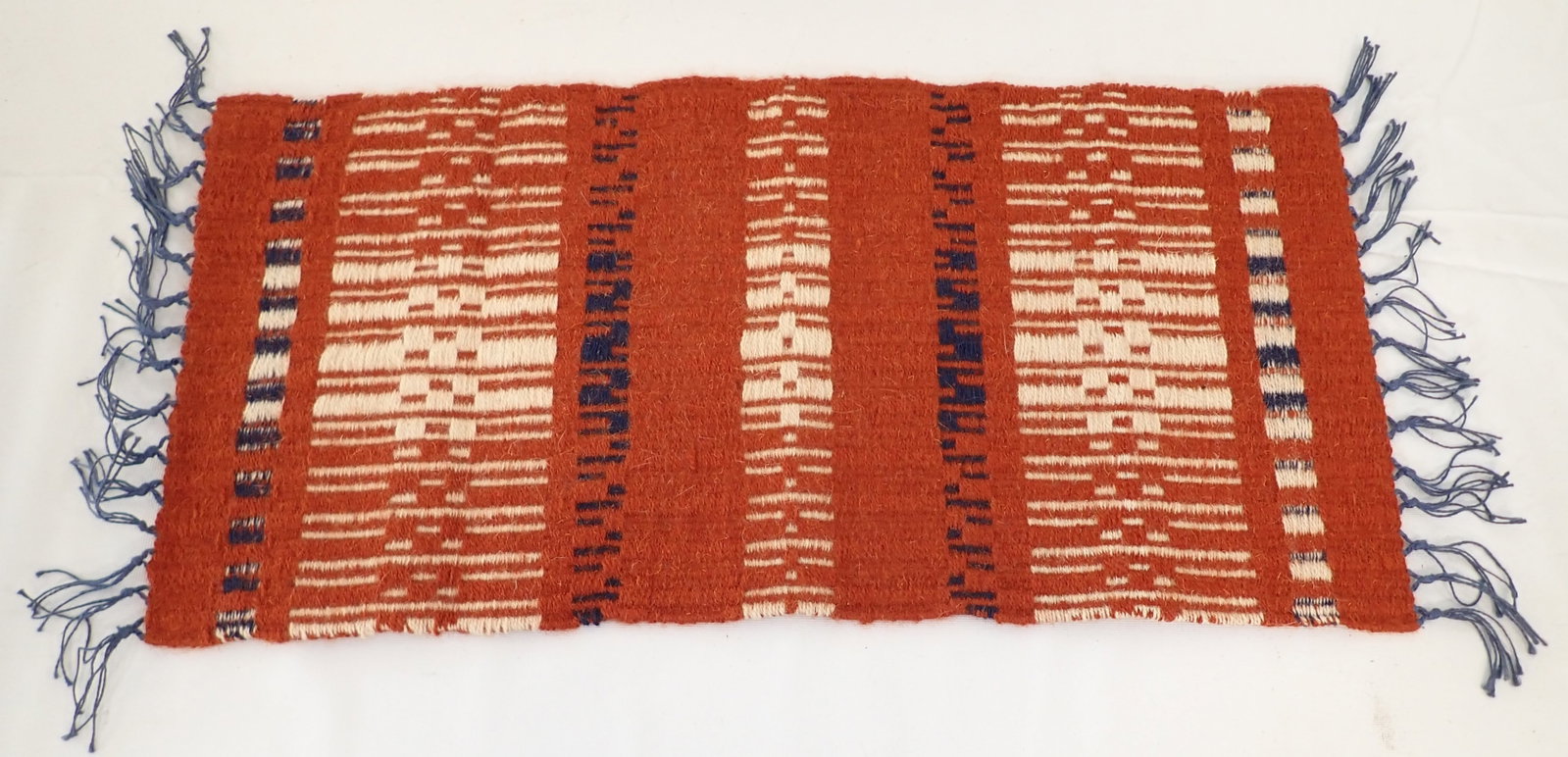 Nance Lane Wool Blanket: Apprx 15"x30"