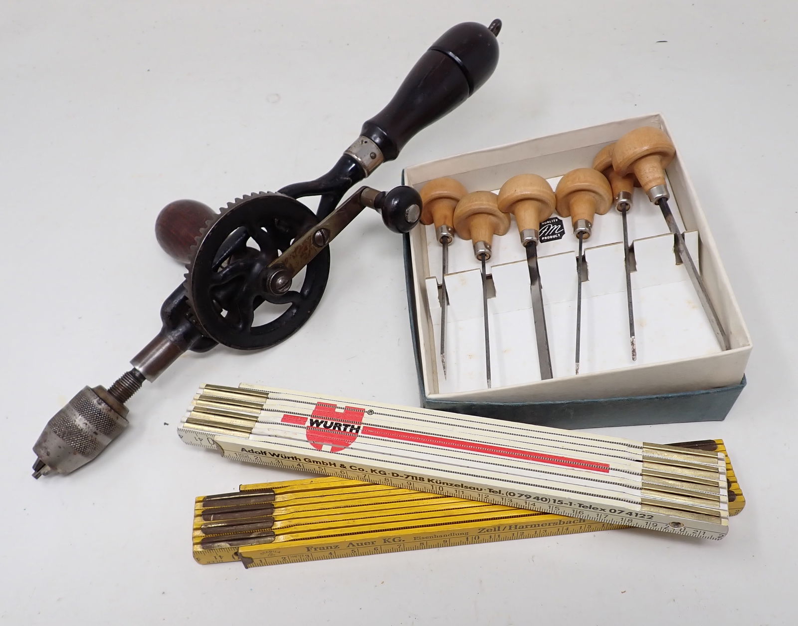 Frank Mittermeier Carving Tools Millers Falls Hand Drill (1 of 4)