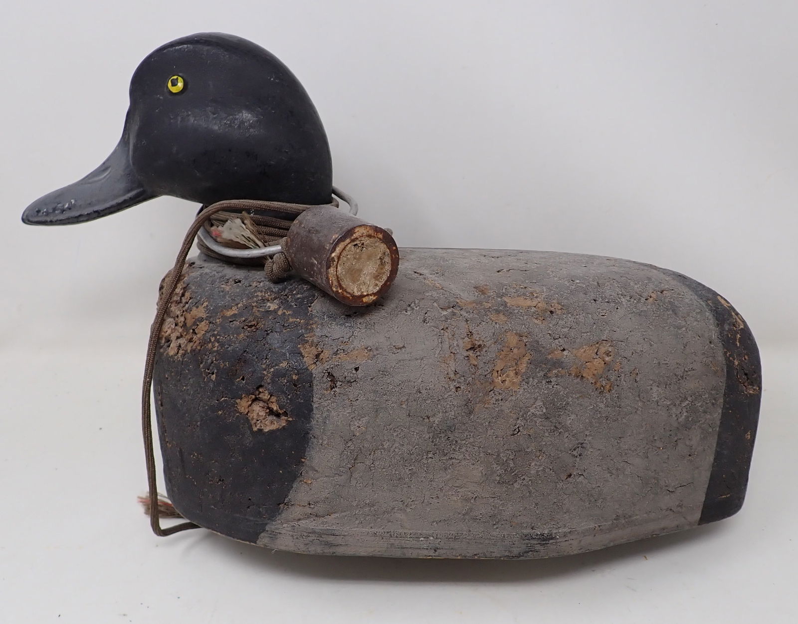 Cork Duck Decoy w/ Weight (1 of 4)