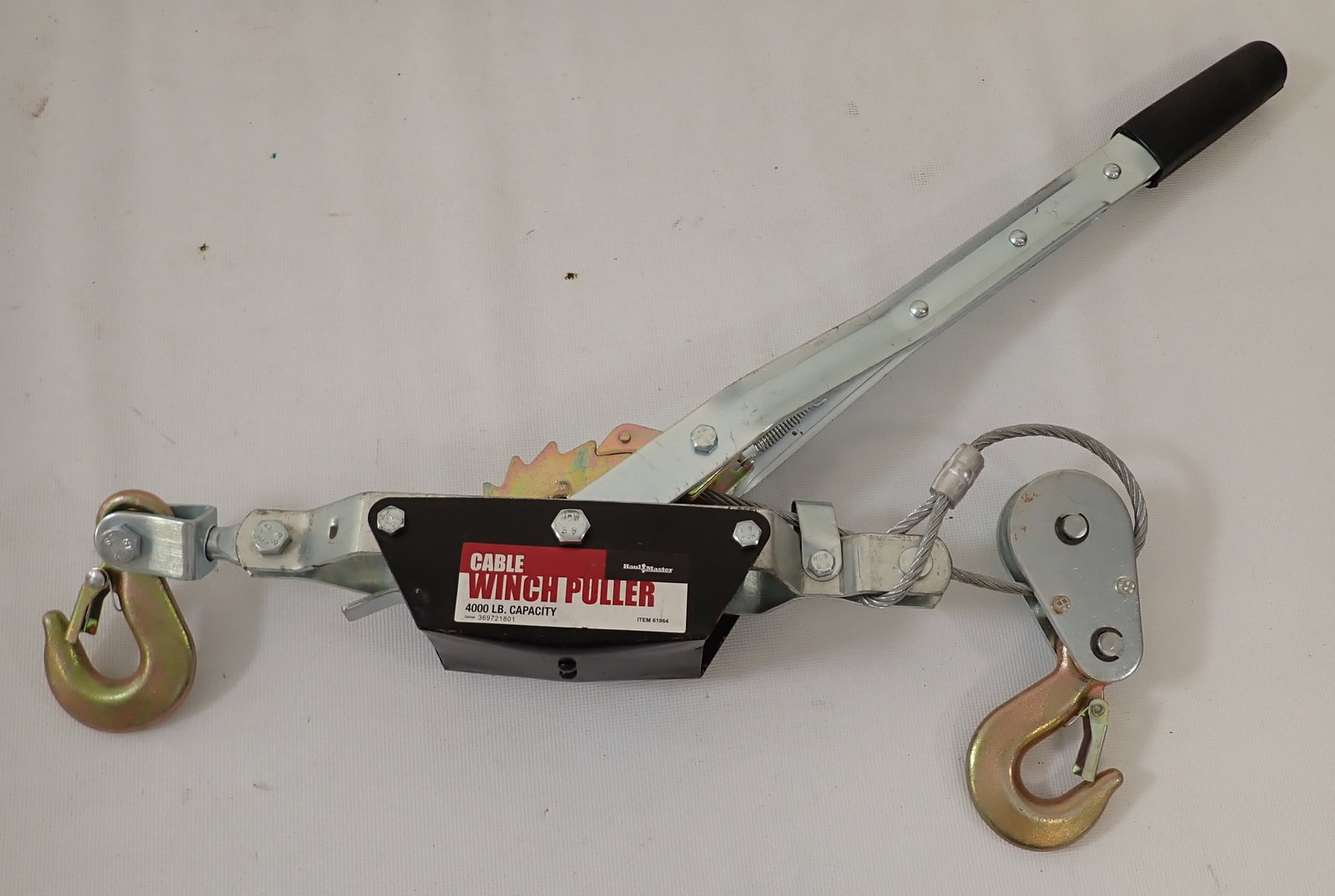 Haul Master 4000lb Capacity Cable Winch Puller (1 of 2)