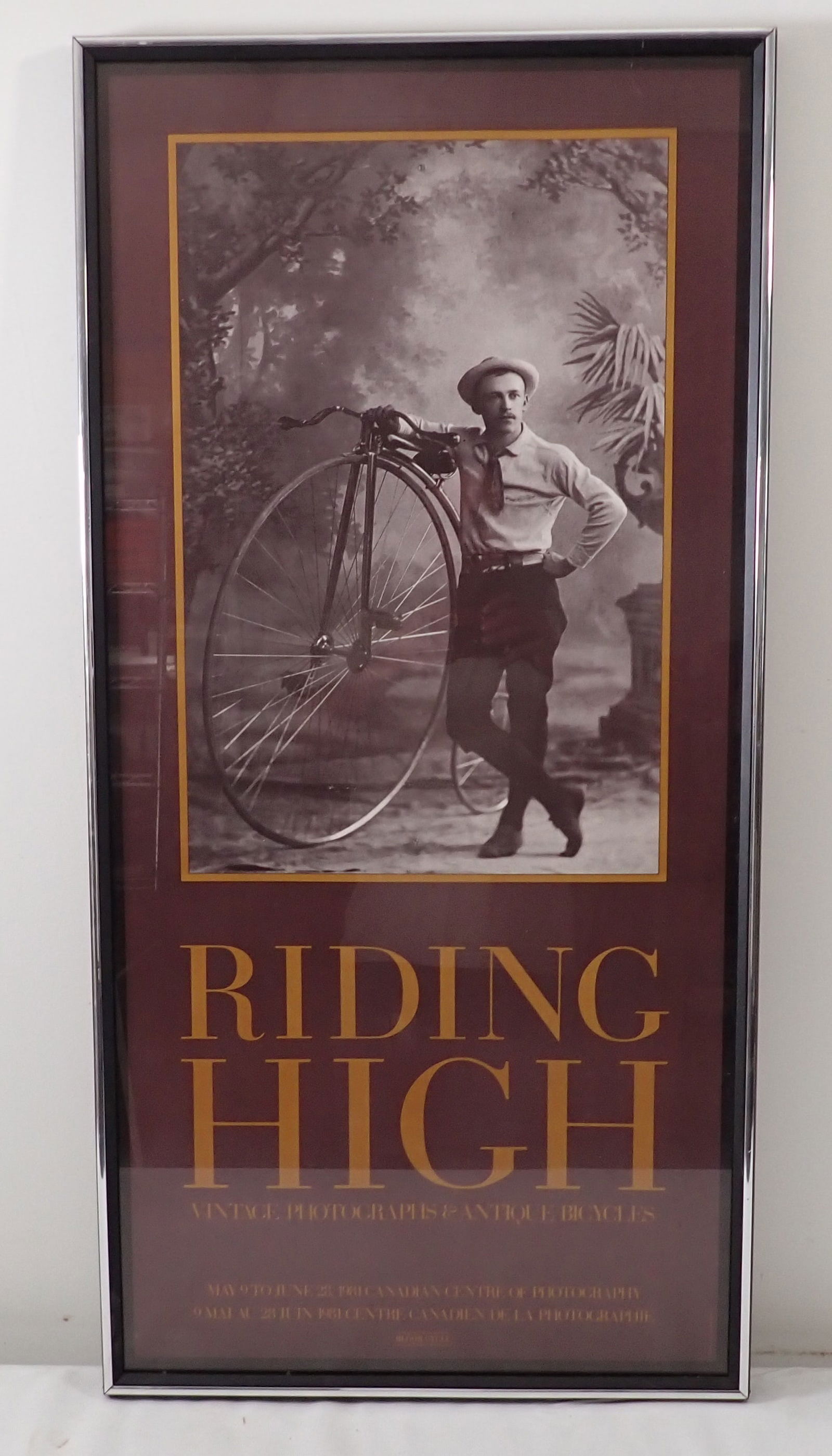 Riding High Bicycle Canadian Photography Poster (1 of 3)