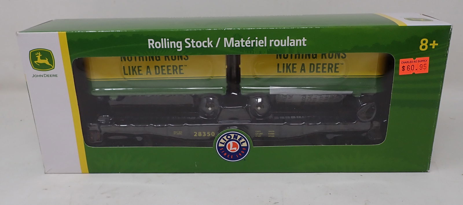 John Deere Flatcar w/ Piggyback Trailers (1 of 2)