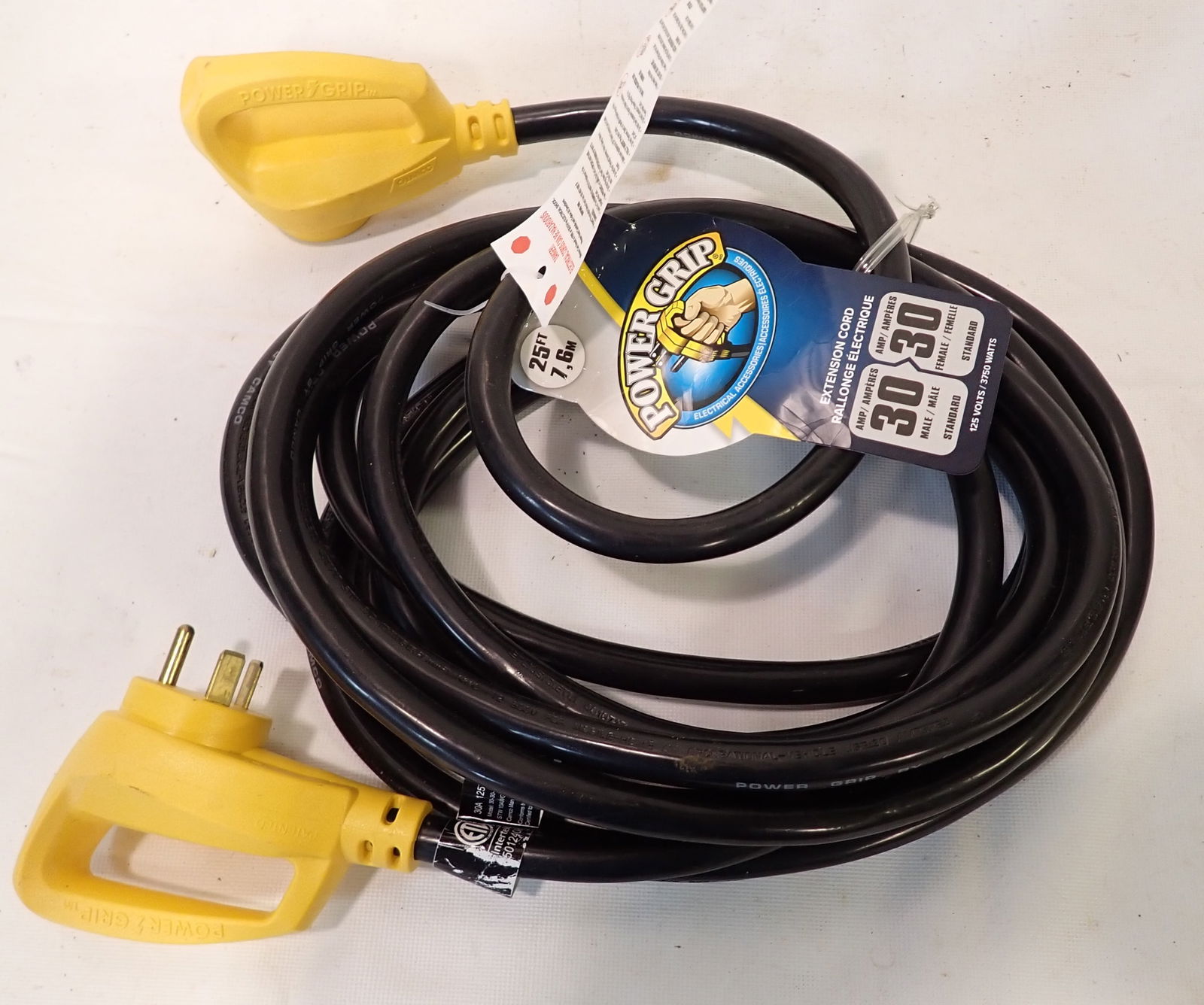 Power Grip 30amp 25' Extension Cord (1 of 4)