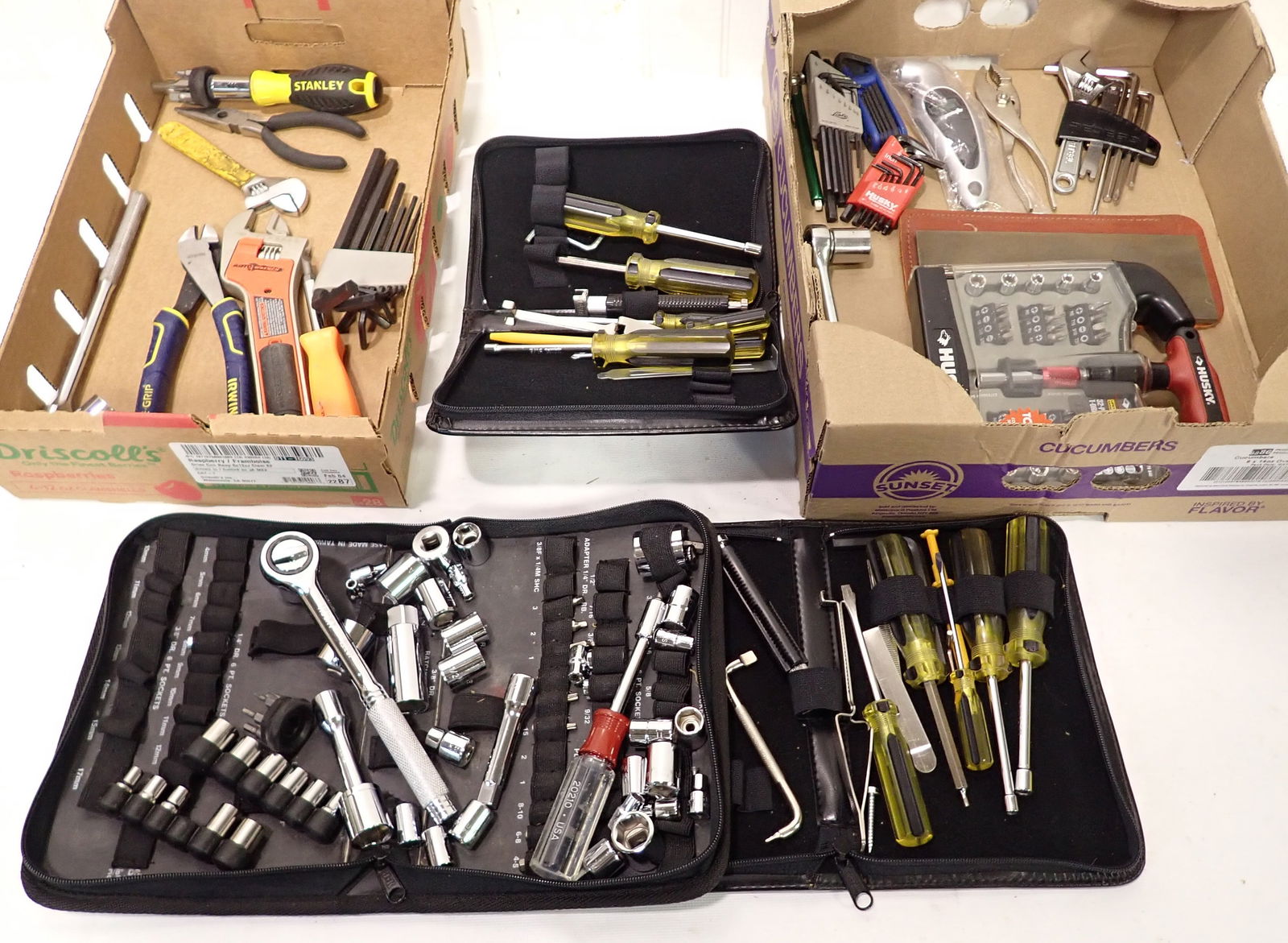 Rachets Sockets Wrenches Misc Tools (1 of 7)