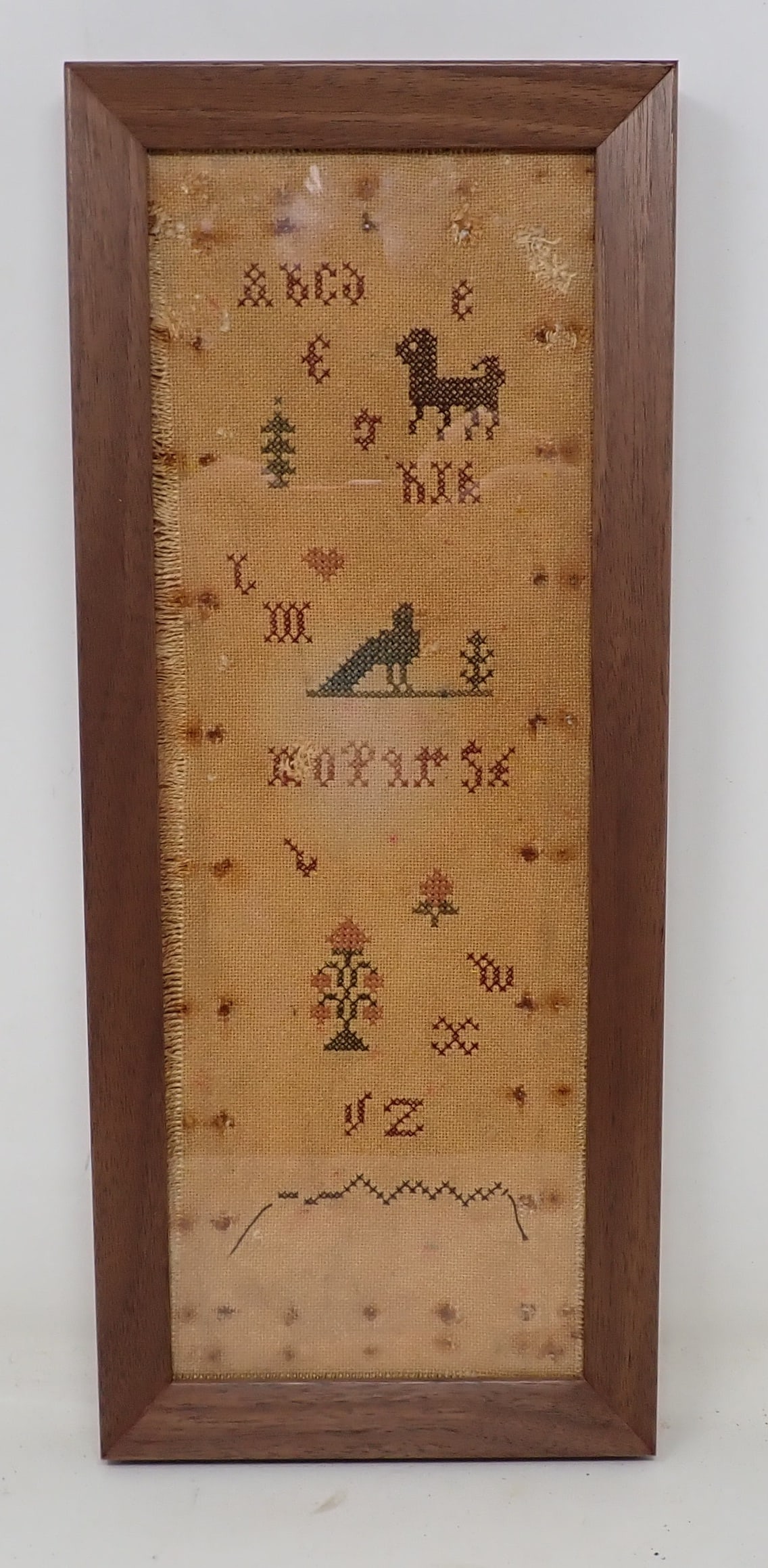 Sampler: Apprx 6" x 14"