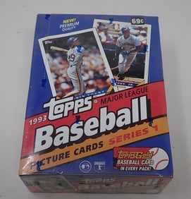 1993 Topps Baseball Cards Series 1 Factory Sealed